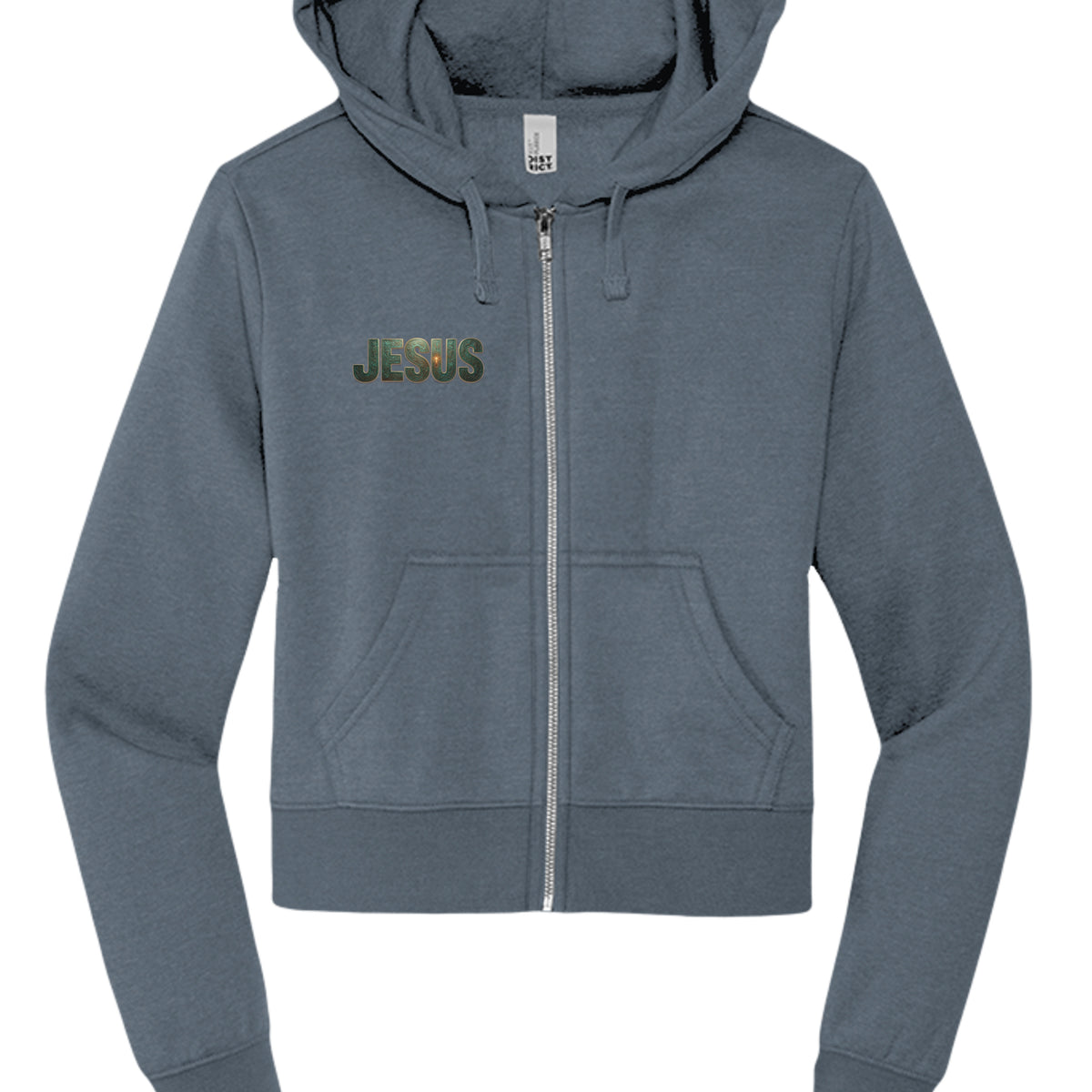 Flint Blue Heather - DT6103 - FRONT