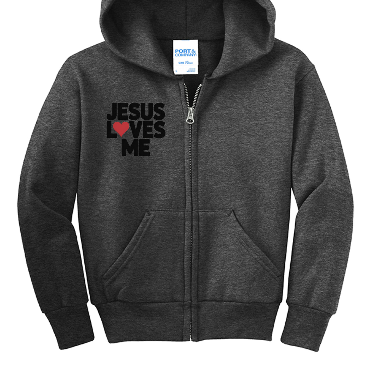 Dark Heather Grey - PC90YZH - FRONT